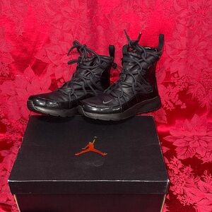 Nike Black High-Top Boots